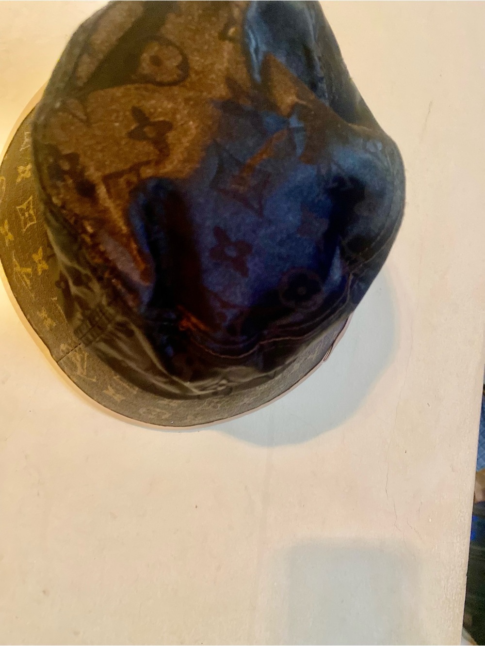Canvas Bucket Hat - Brown - Picture 8 of 8